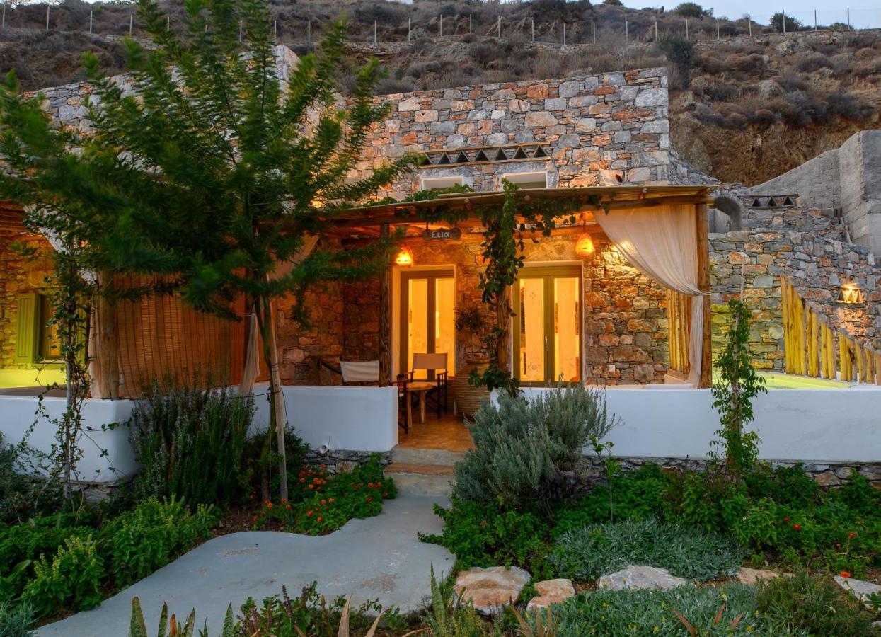 Aliori Art Caves Hotel Aegiali Exterior photo